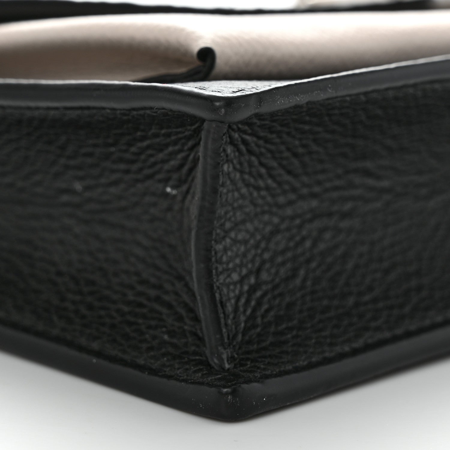 Louis Vuitton Soft Calfskin Snakeskin My Lockme Chain Bag BB Black White Beige 9 of 11