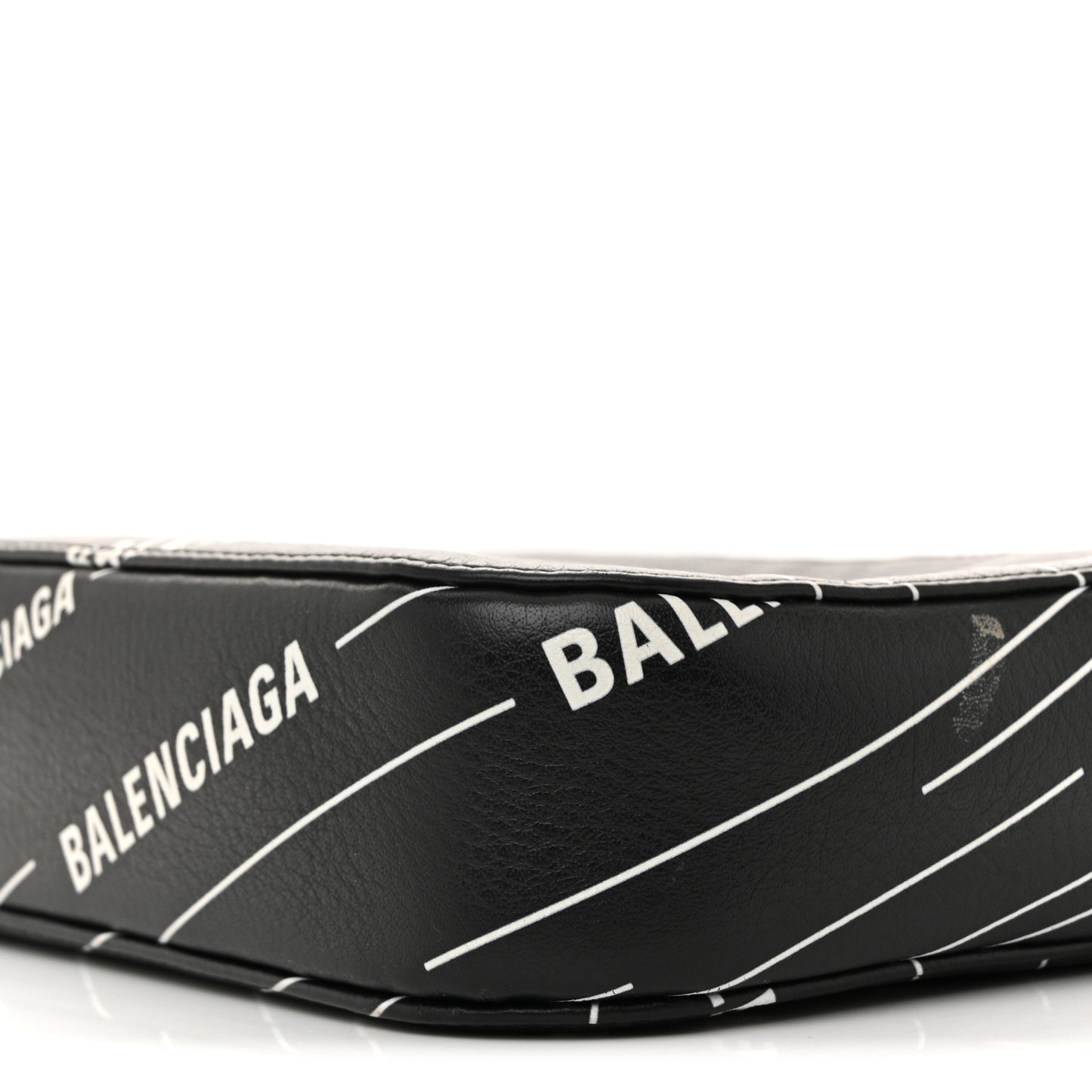 Calfskin Everyday Logo Print S Camera Bag Black