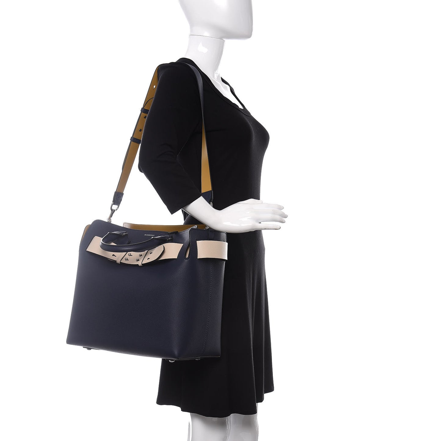Soft Grain Calfskin Medium Belt Bag Regency Blue