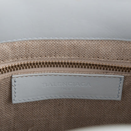 Balenciaga Calfskin Padlock Mini All Afternoon Bleu Cloud 6 of 7