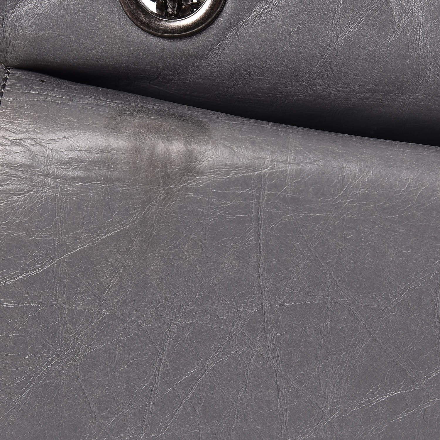 Chanel Aged Calfskin Quilted 2.55 Reissue 227 Flap Grey 12 of 23