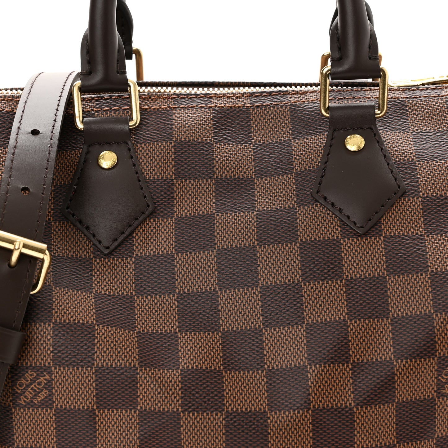 Damier Ebene Speedy Bandouliere 25