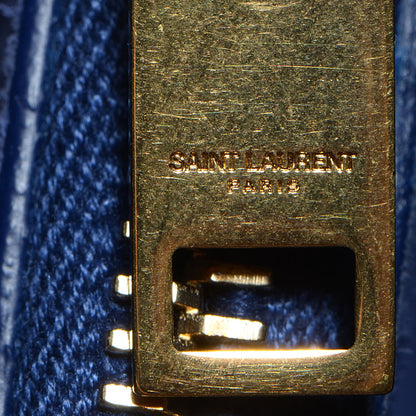 Saint Laurent Calfskin Small Sac De Jour New Marine 7 of 9