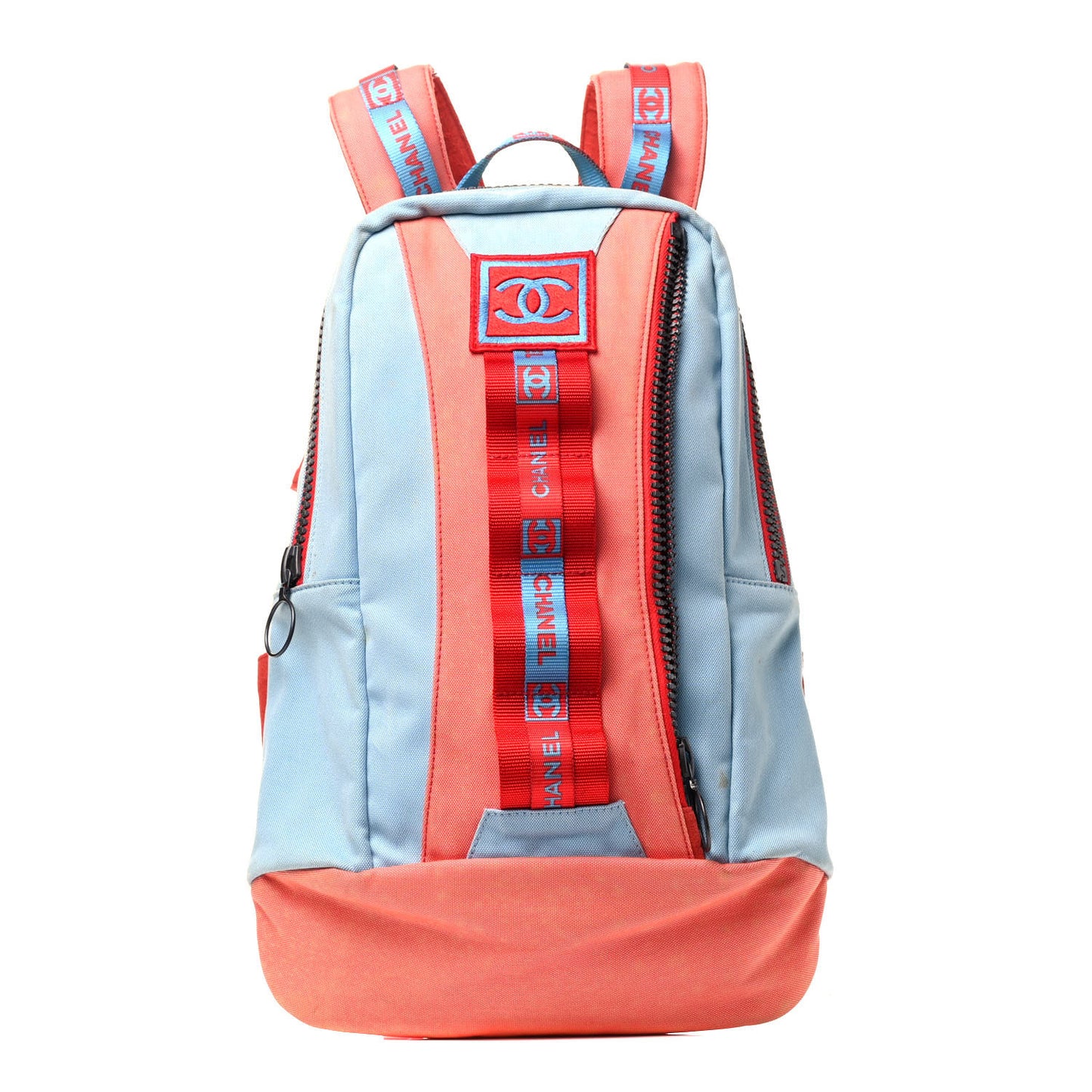 Nylon Sports Backpack Multicolor