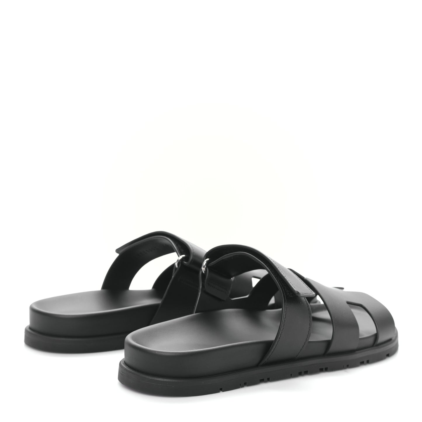 Calfskin Womens Chypre Sandals 40 Black
