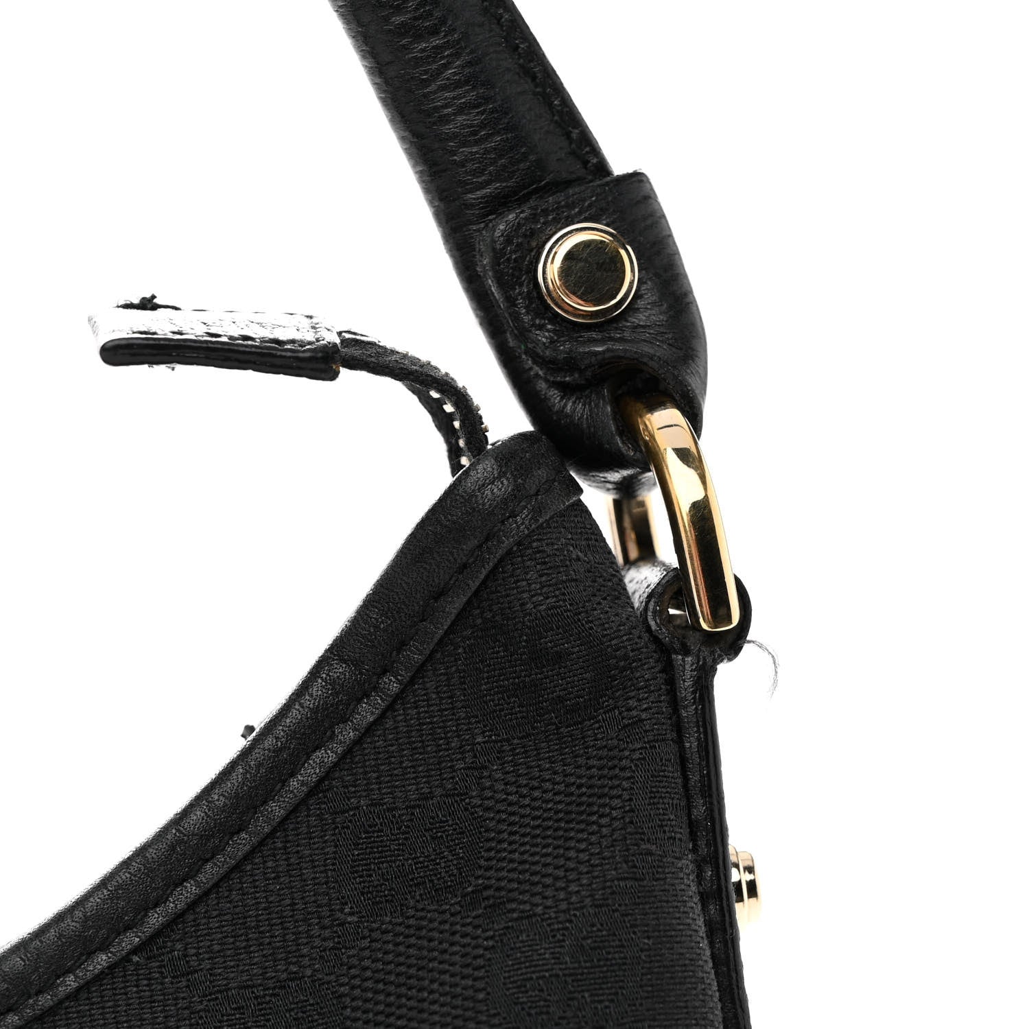 Gucci Monogram Medium Abbey D Ring Hobo Black 12 of 12