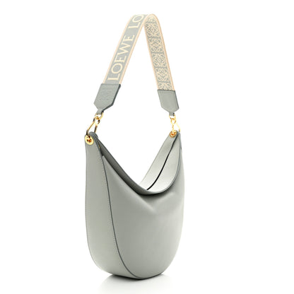 Loewe Satin Calfskin Jacquard Luna Bag Ash Grey 3 of 9