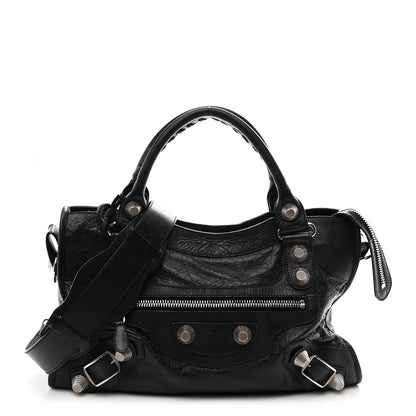Balenciaga Agneau Giant 21 Silver Hardware City Black 1 of 10