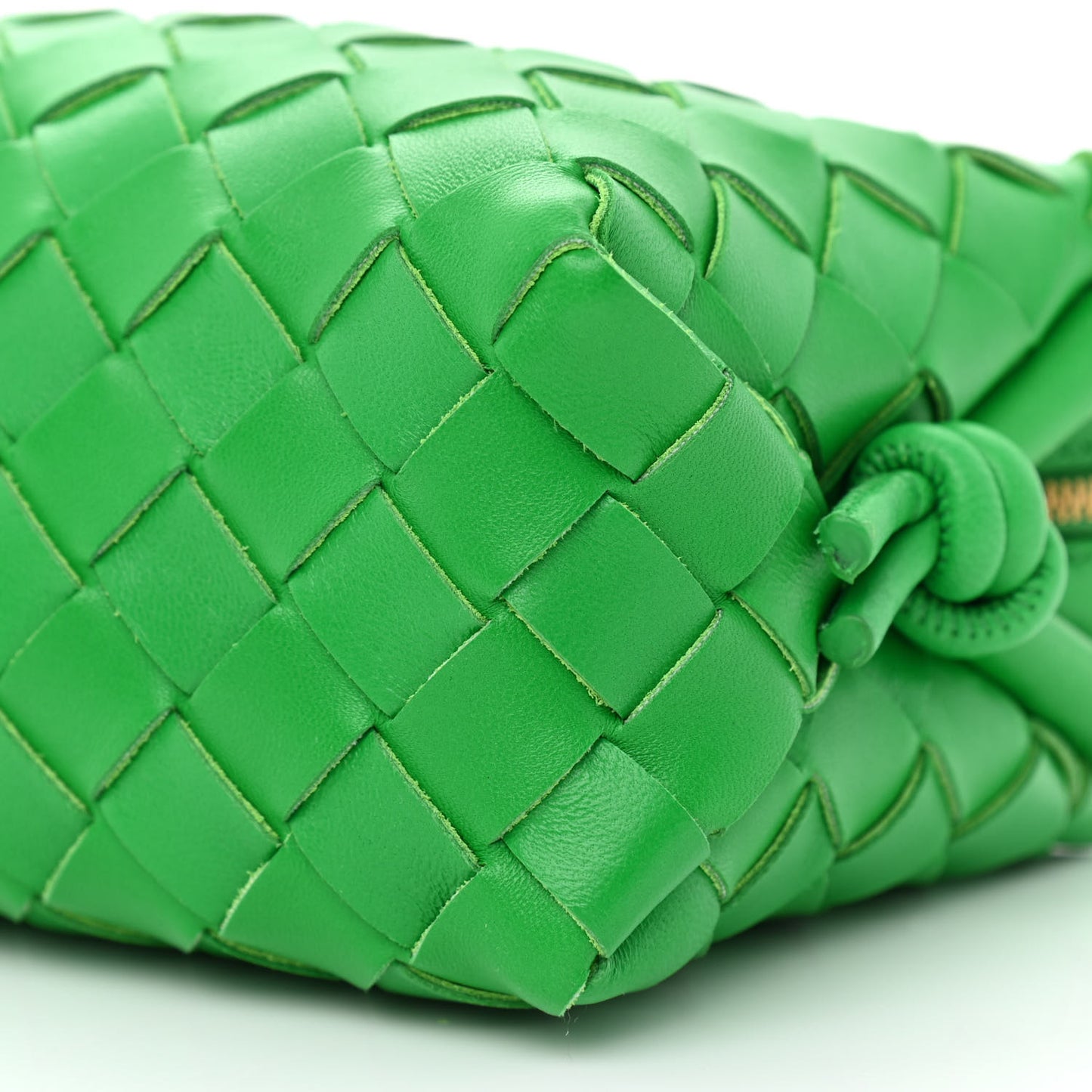 Nappa Intrecciato Mini Loop Camera Bag Parakeet