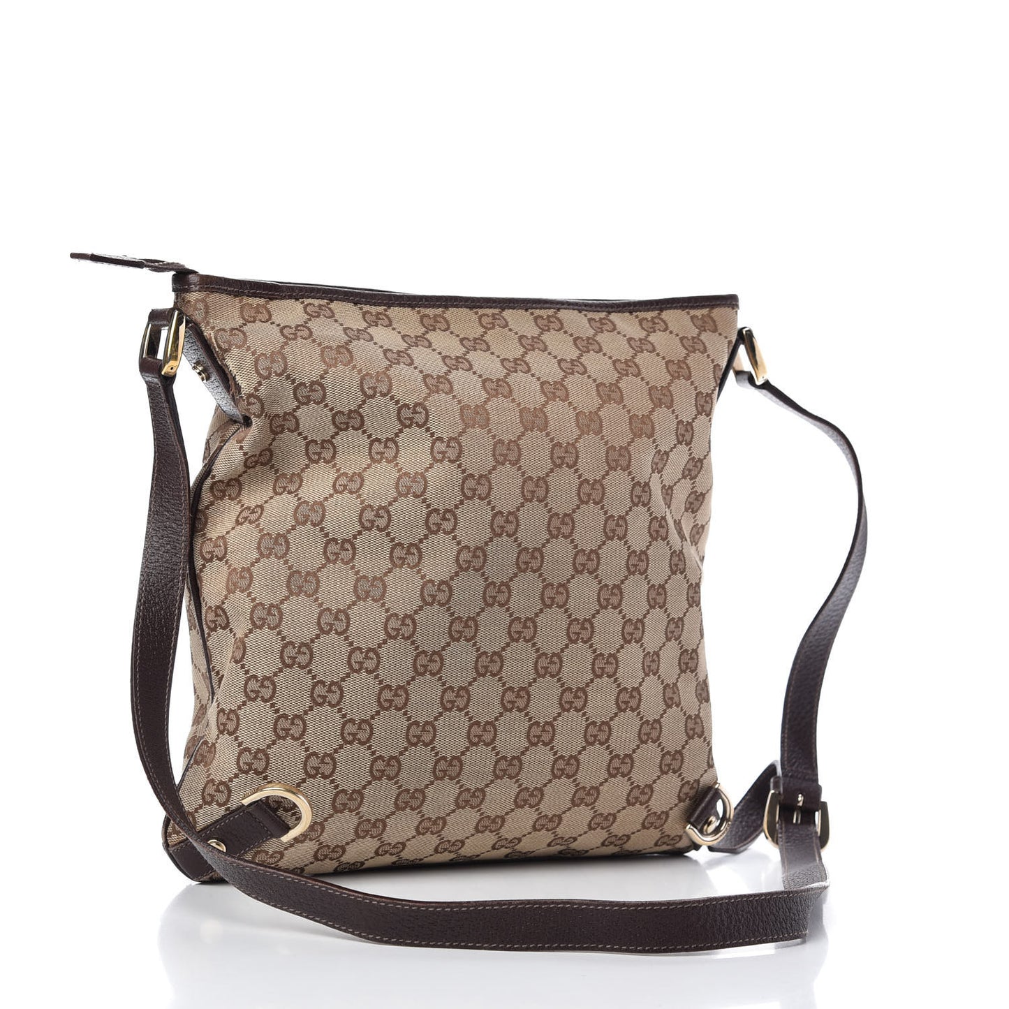 Monogram Abbey Messenger Bag Dark Brown