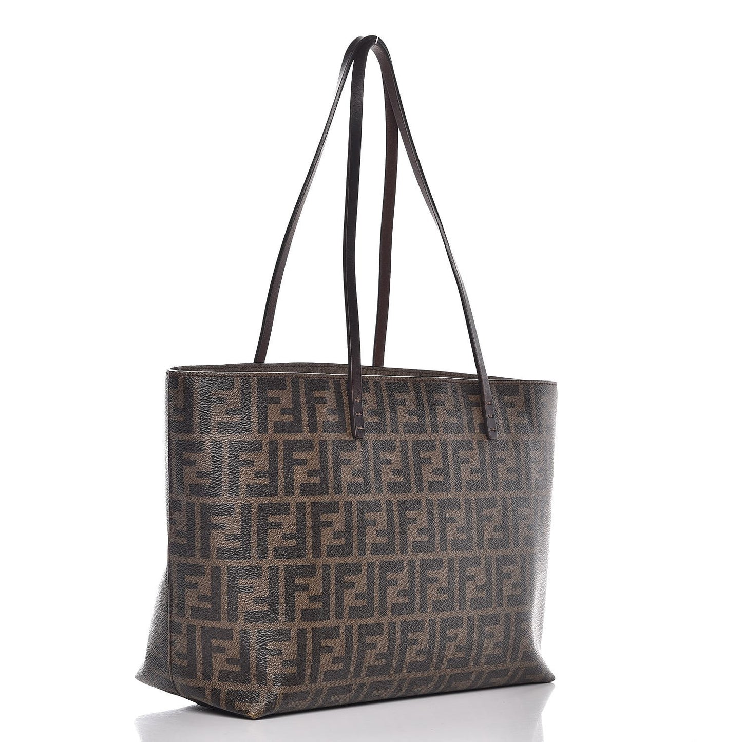 Zucca Spalmati Small Roll Tote Tobacco Moro