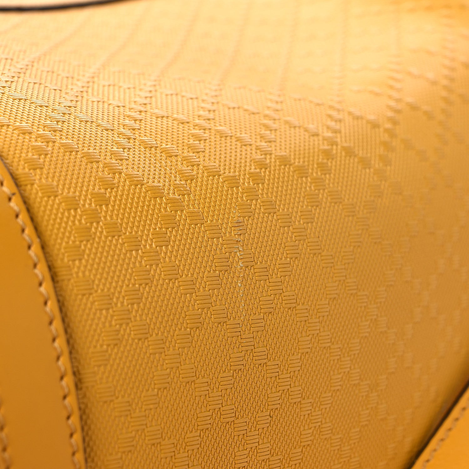 Gucci GG Diamante Large Carry On Duffle Yellow 13 of 15