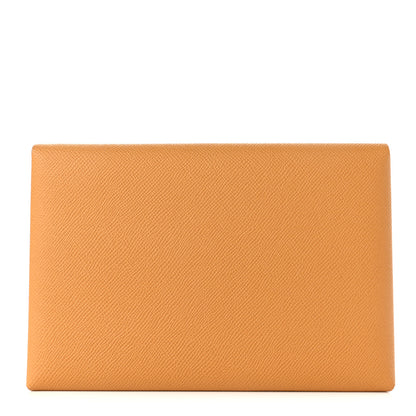 Hermes Epsom Calvi Pouch Colvert Sesame 5p Pink 1 of 10
