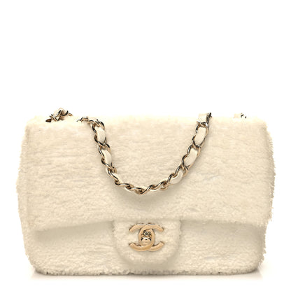 Chanel Sequin Mini Rectangular Flap White 1 of 11