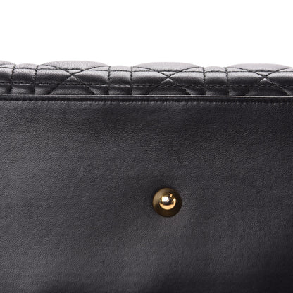 Christian Dior Lambskin Cannage Large Lady Dior Black 12 of 12