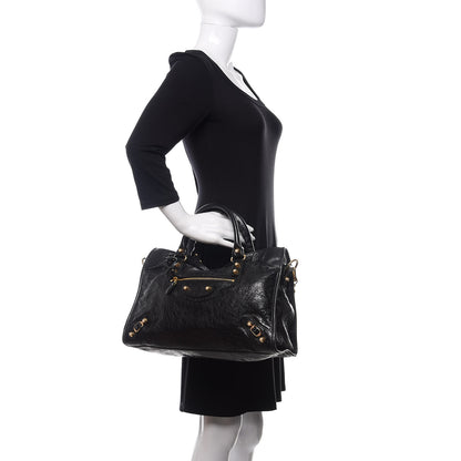Balenciaga Agneau Giant 12 Gold Hardware City Black 3 of 11