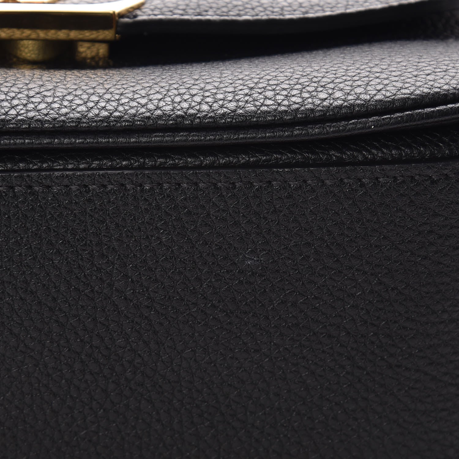 Louis Vuitton Grained Calfskin Vivienne NM Black 12 of 12