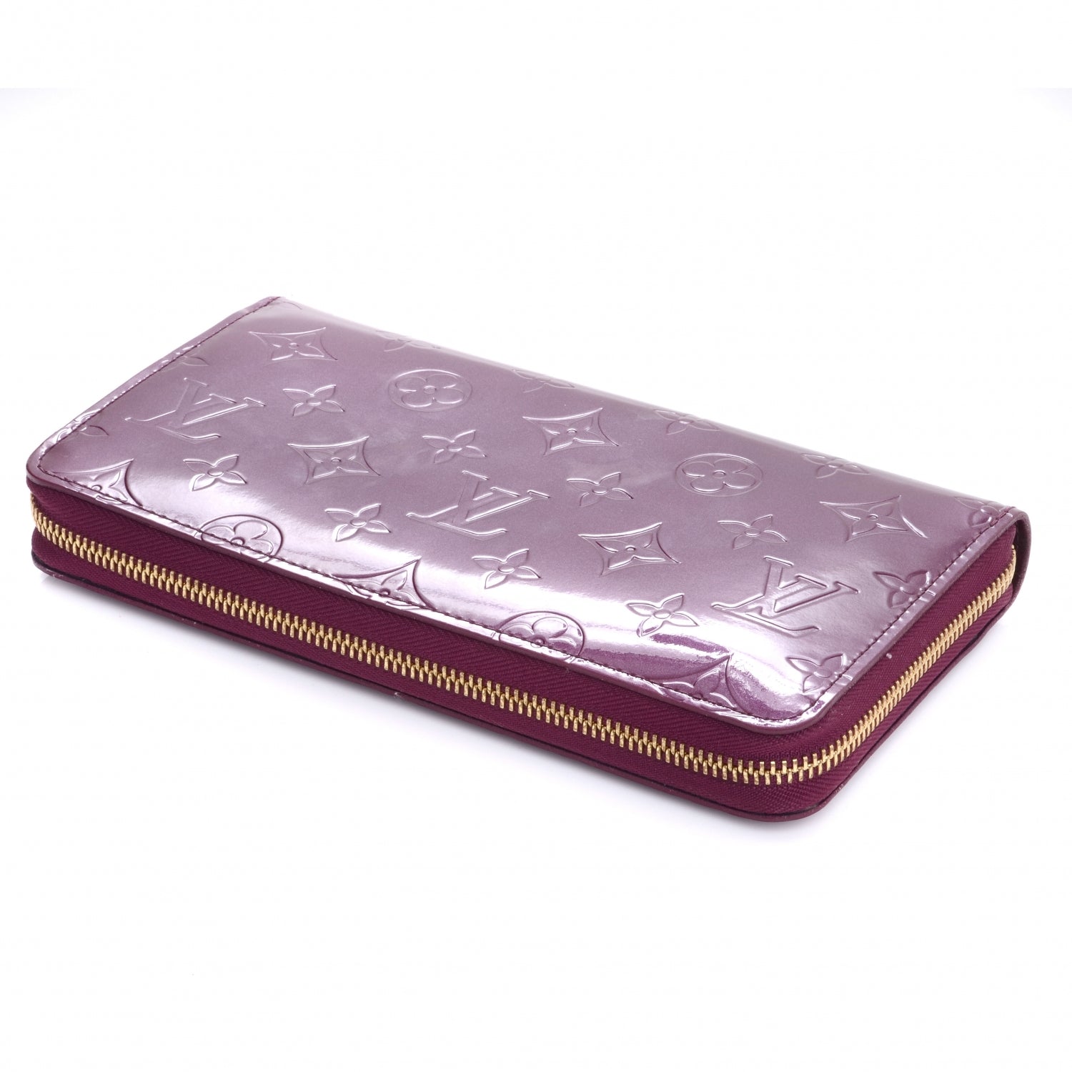 Louis Vuitton Vernis Zippy Wallet Violet 4 of 7