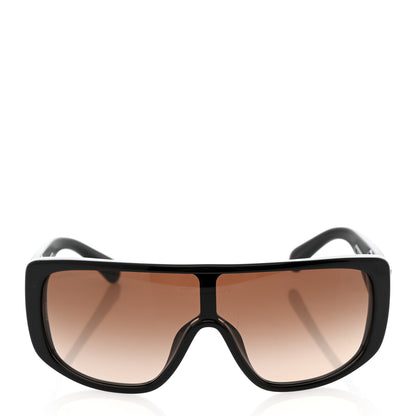Chanel Acetate Shield Sunglasses 5495 Black 2 of 7