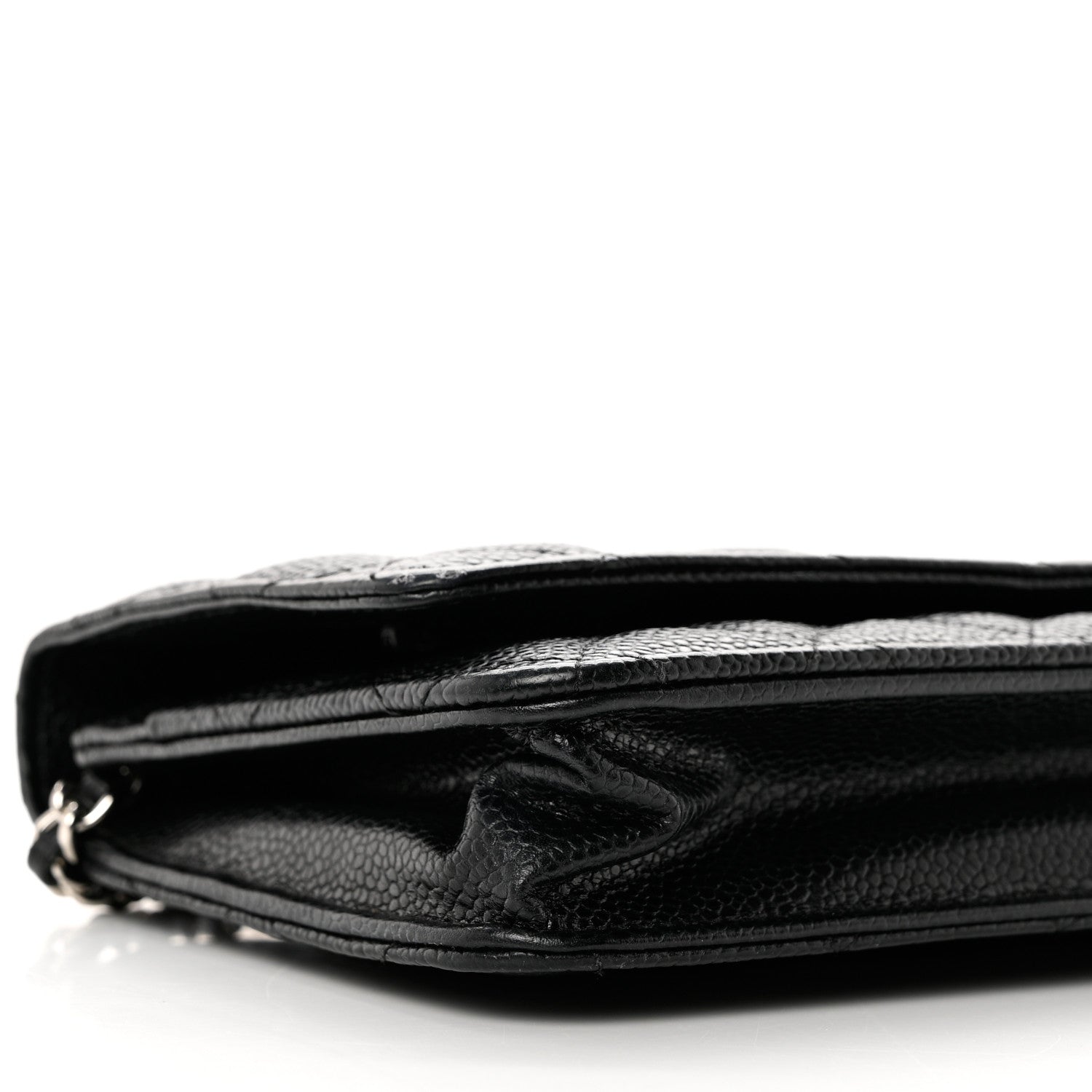 Chanel Caviar Quilted Wallet on Chain WOC Black 9 of 12