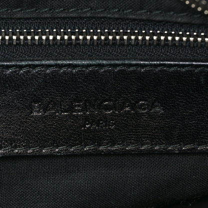 Balenciaga Chevre Silver Metallic Edge Hardware Part Time Black 6 of 7
