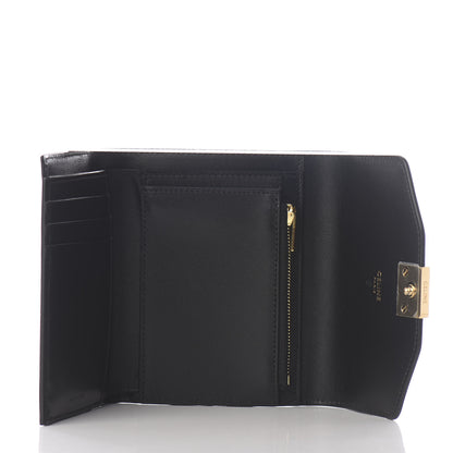 Celine Shiny Smooth Calfskin C Wallet Black 4 of 8
