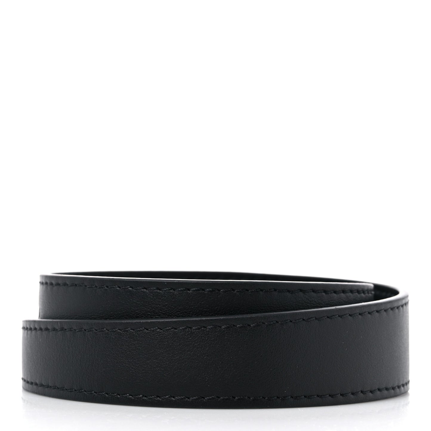Calfskin Montaigne Shoulder Strap Black