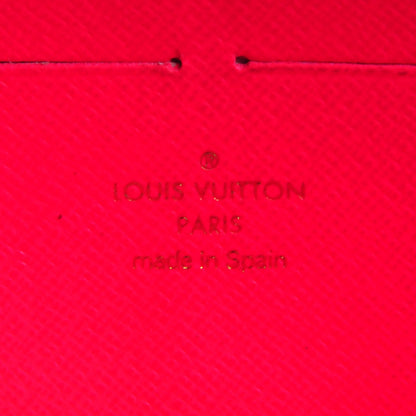 Louis Vuitton Monogram Graffiti Zippy Wallet Fuchsia 6 of 7