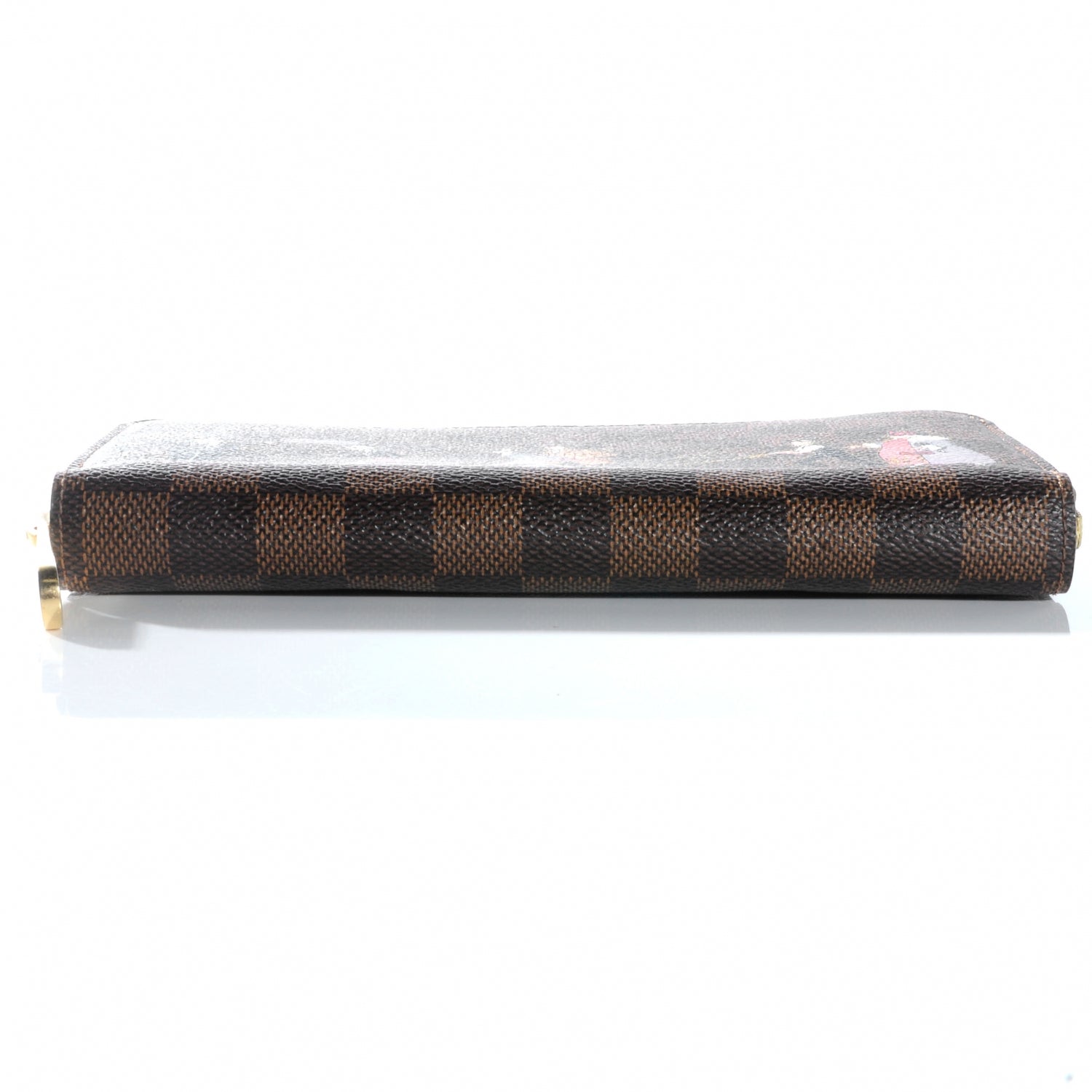 Louis Vuitton Damier Ebene Illustre Zippy Wallet Violet 9 of 9