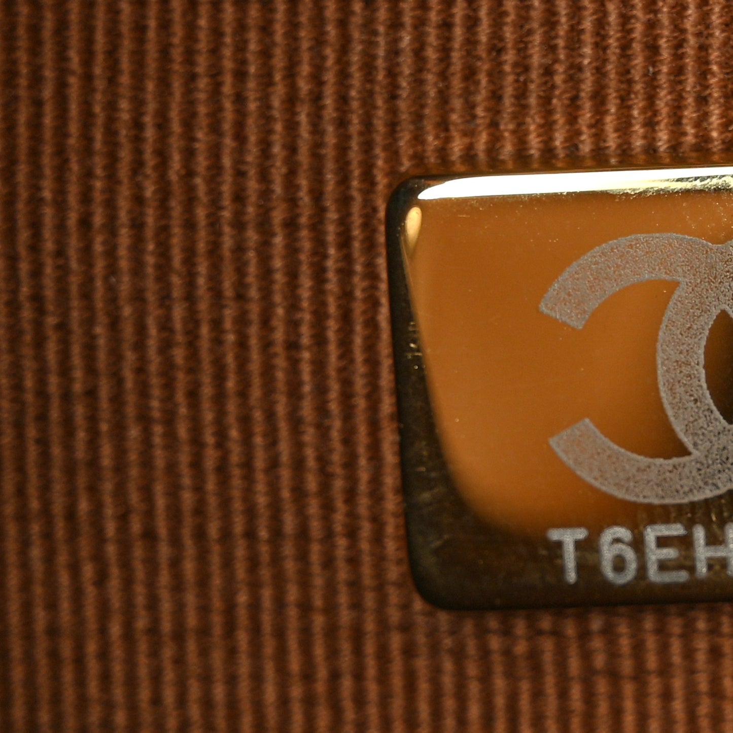 Calfskin Quilted Small Shopping Tote Dark Beige