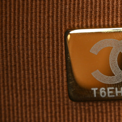 Chanel Calfskin Quilted Small Shopping Tote Dark Beige 7 of 14