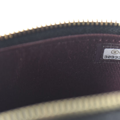 Chanel Caviar Quilted Phone Holder With Chain Black 9 of 10