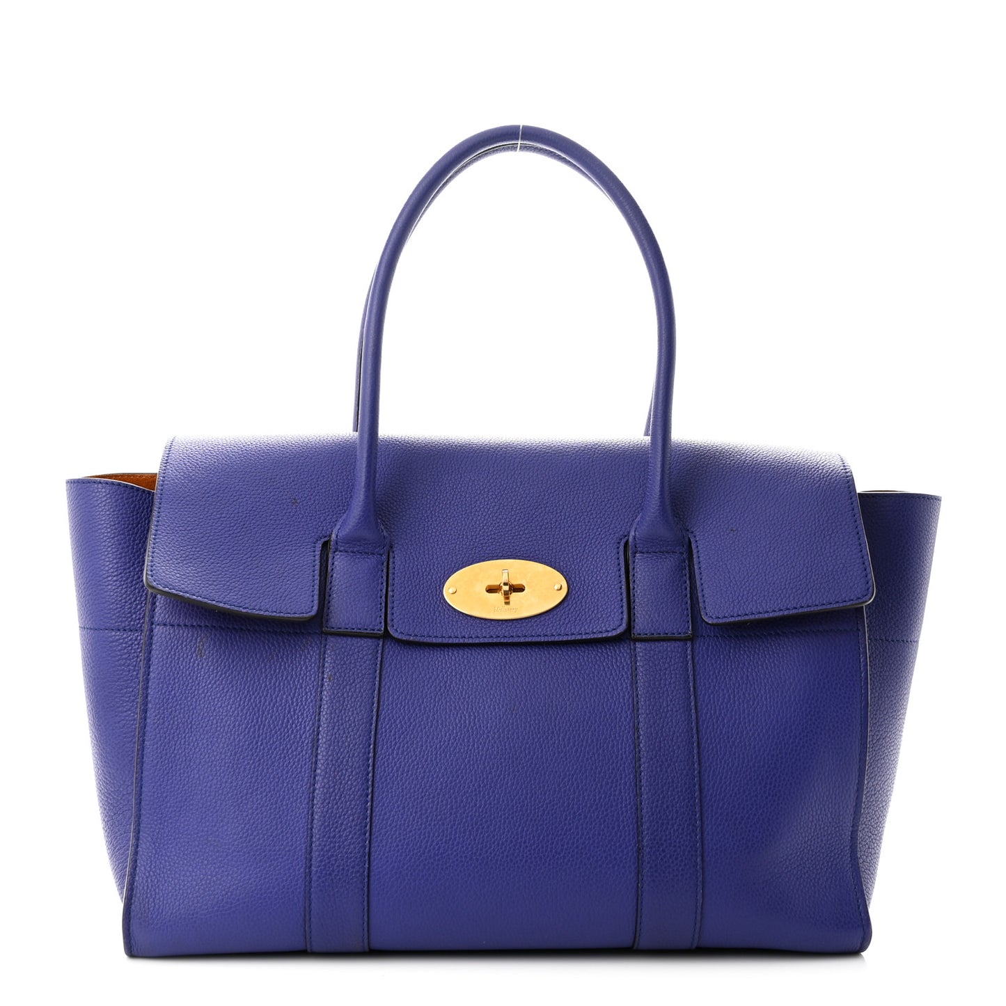 Natural Grain Calfskin New Bayswater Indigo