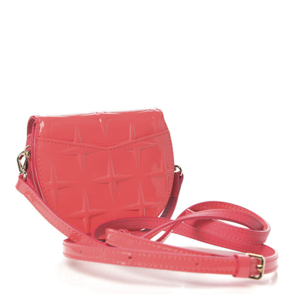 MCM Diamond Patent Patricia Round Crossbody Bag Teaberry 3 of 9