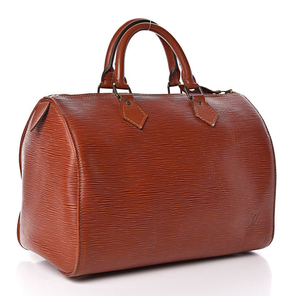 Louis Vuitton Epi Speedy 30 Kenyan Fawn 3 of 15