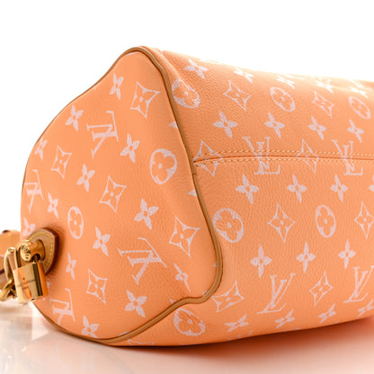 Louis Vuitton Calfskin Monogram Speedy P9 Bandouliere 25 Summer Peach 10 of 11