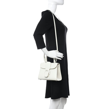 Delvaux Box Calfskin Mini Brillant Satchel Ivory 2 of 9