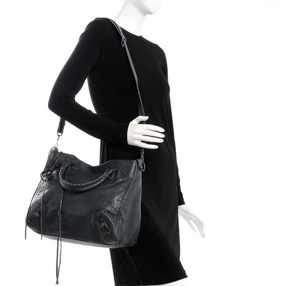 Balenciaga Agneau Classic Hardware Velo Anthracite 2 of 8