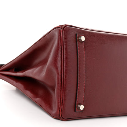 Hermes Courchevel Birkin 35 Rouge H 9 of 13