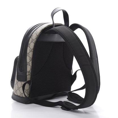 Gucci GG Supreme Monogram Small Eden Day Backpack Black 2 of 9