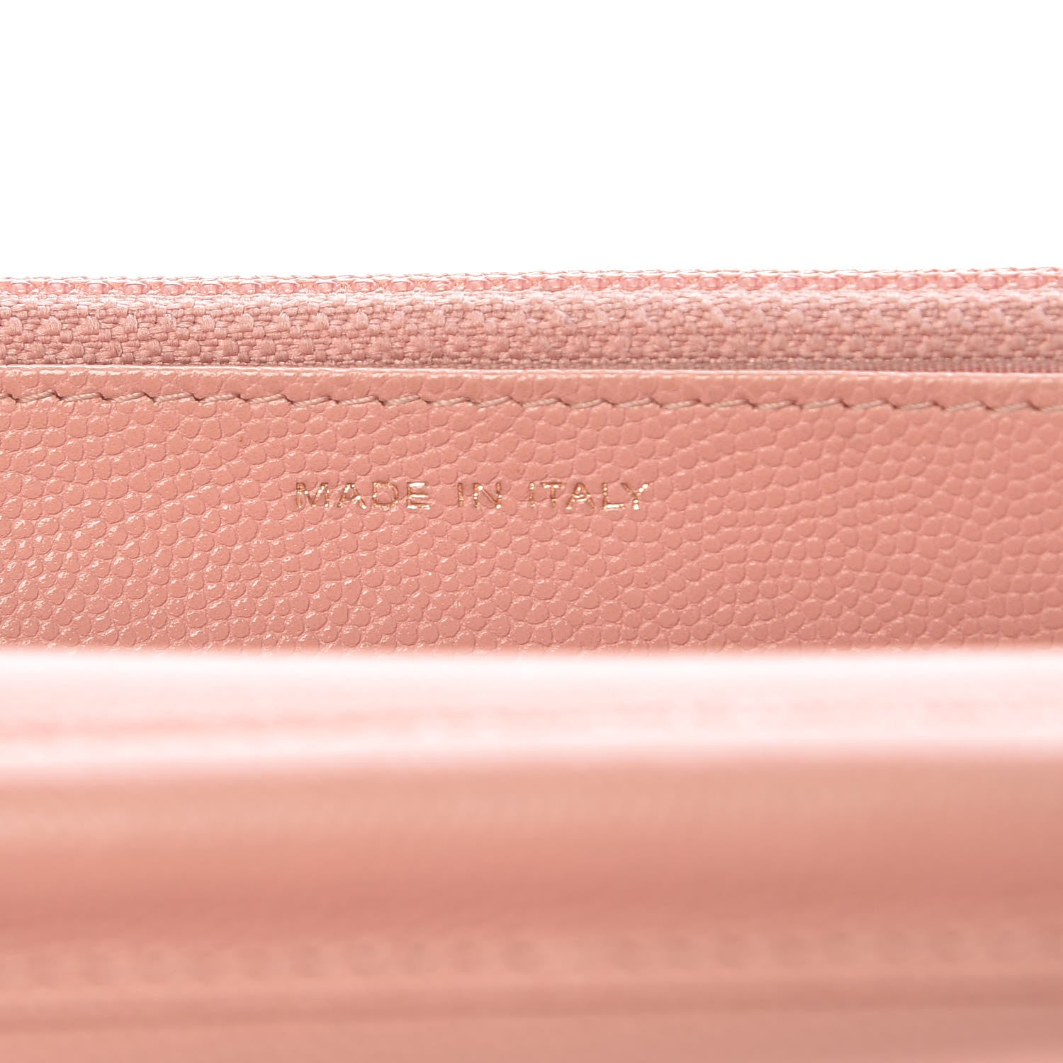 Chanel Caviar Camellia Embossed Wallet On Chain WOC Light Pink 7 of 12