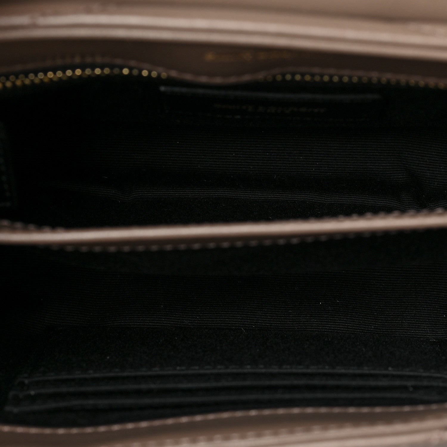 Saint Laurent Calfskin Y Quilted Monogram Toy Loulou Crossbody Bag Taupe 5 of 8