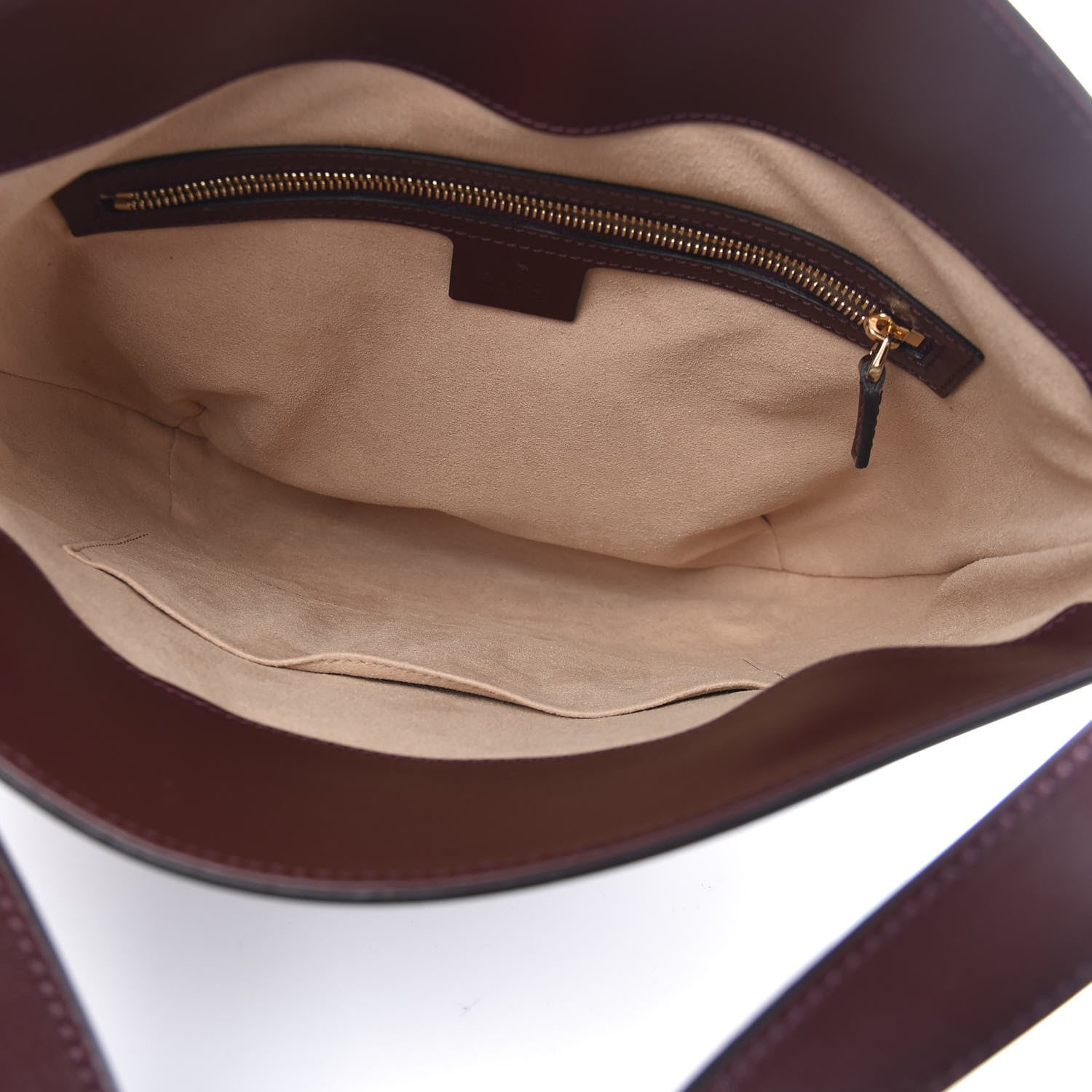 Gucci GG Monogram Calfskin Medium Arli Shoulder Bag Sahara Rubino Chardonnay 5 of 11