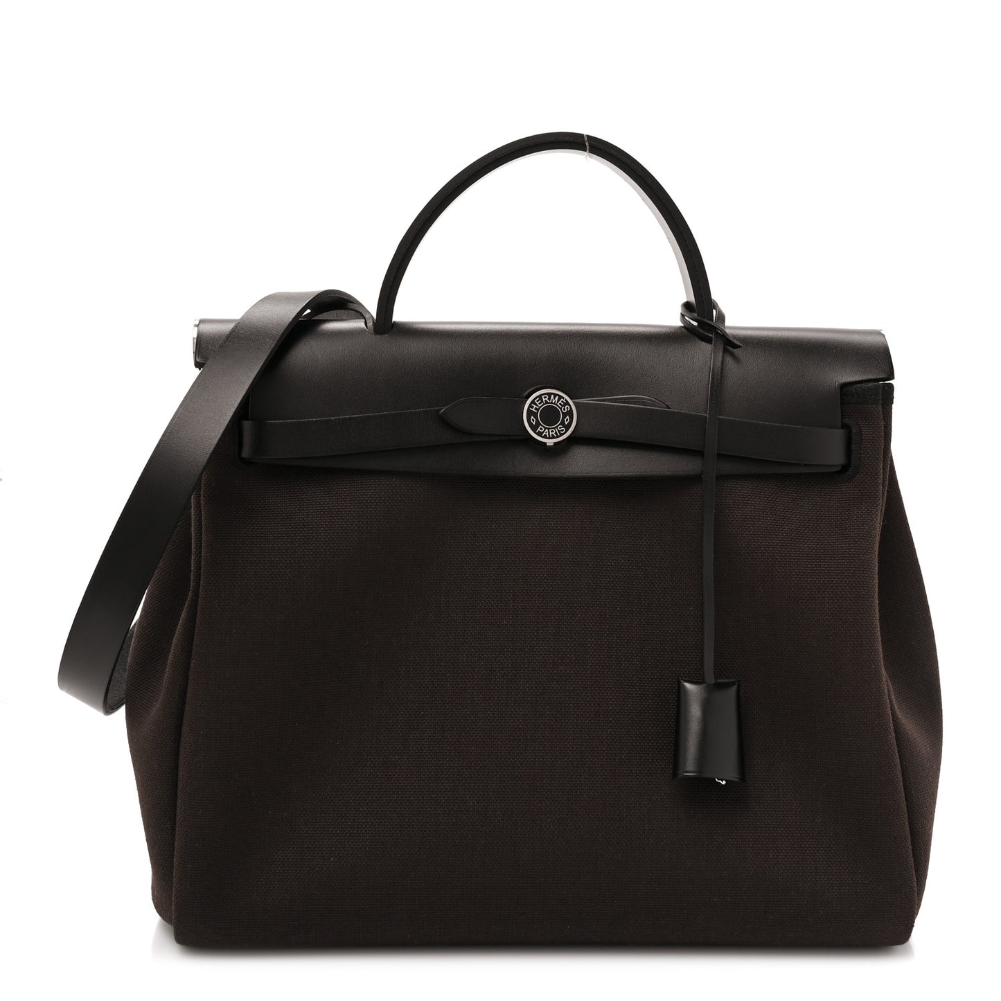 Military Toile Vache Hunter Herbag Zip Retourne 31 PM Black Ebene