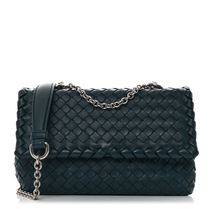 Bottega Veneta Nappa Intrecciato Baby Olimpia Shoulder Bag Blaster 1 of 10