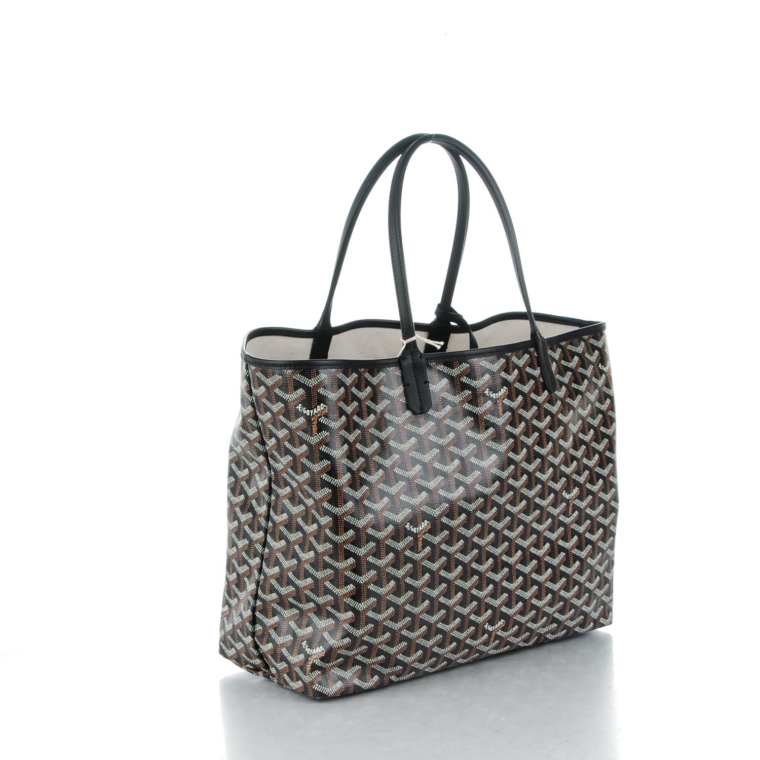 Goyard Goyardine Saint Louis PM Black 3 of 9