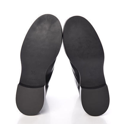Louis Vuitton Calfskin Wonderland Ranger Boots 39 Black 5 of 8