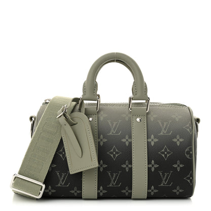 Louis Vuitton Monogram Gradient Keepall Bandouliere 25 Khaki 1 of 9