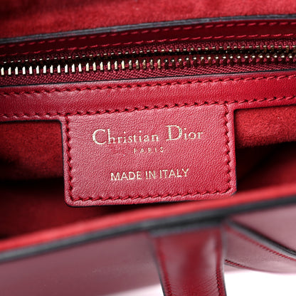 Christian Dior Calfskin Saddle Bag Scarlet 6 of 13