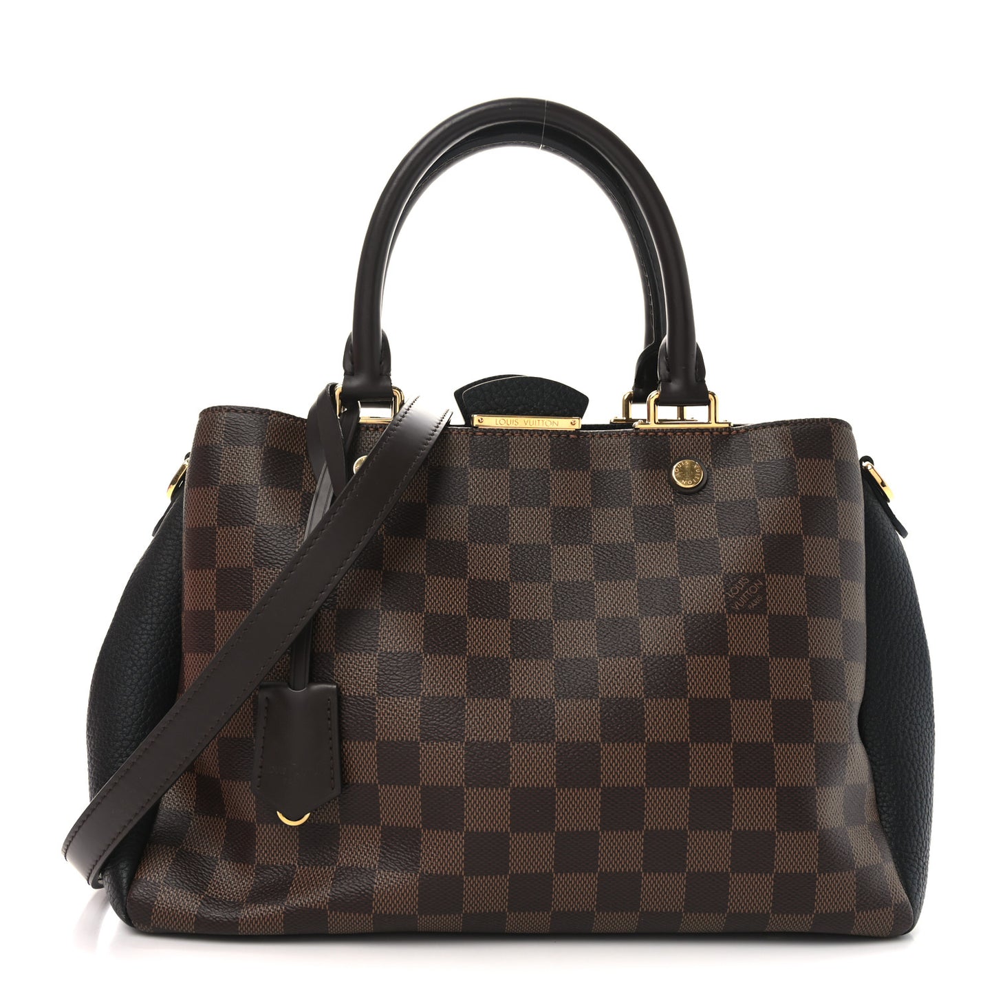 Damier Ebene Cuir Taurillon Brittany Black